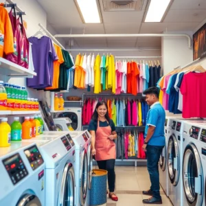 Foto Anna sedang beraktivitas atau beristirahat setelah bekerja di 100cuci Butterworth.